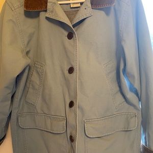 LL Bean Blue Barn Coat
